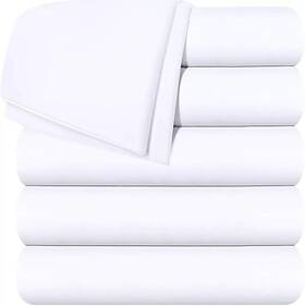 Oakias 754207417849 Bundle Of Flat Sheet 6 Pack -premium Quality- New Queen Oakias 754207417849 Bundle Of Flat Sheet 6 Pack -premium Quality- New Queen