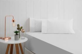 Rso-t350db-sn Odyssey 100% Cotton Sheet Set Snow - Double