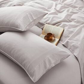 Onlyset 766619360354 Organic Linen Queen Sheets Set - 4pc 100% Breathable Deep Pocket Natural