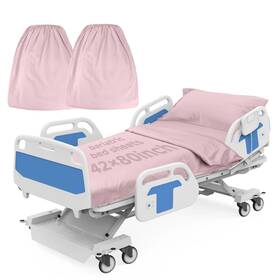 Bf-0094 Oranbulb 2 Pack Bariatric Hospital Bed Sheets - 42x80x12 Inch Deep Pocket Fitted Sheet