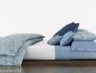 Grid1pc Oval Blue Klein Flower Sheet Queen Calvin Nip Flat Grid1pc Oval Blue Klein Flower Sheet Queen Calvin Nip Flat