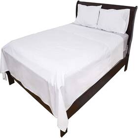 Pacific Linens 000345925470 1-piece Flat Bed Sheets - 200 Thread Count Cotton College Dorm Room Pacific Linens 000345925470 1-piece Flat Bed Sheets - 200 Thread Count Cotton College Dorm Room