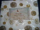 Panama Jack New Sand Dollar Queen Sheet Set Beach Sea Shore Starfish Seashells 846967023061