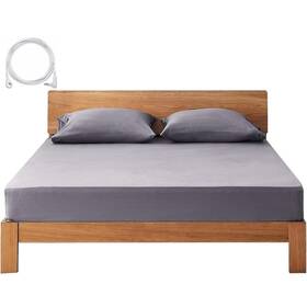 X004elmm2v Panbmao Grounding Sheet Queen 60x80x15 Gray Fitted Earthing Bed Cover Mat