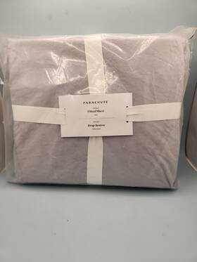 Parachute 810187623233 New Percale Fitted Sheet In Sky King Size
