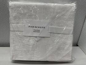 Parachute 843734116223 Linen Fitted Sheet Queen Size In White Parachute 843734116223 Linen Fitted Sheet Queen Size In White