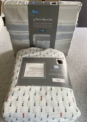 Pastellino Rirra 841700230720 And 4 Piece Sheet Set Polyester 81 Inch X96 Soft Easy Care 2 Sets Pastellino Rirra 841700230720 And 4 Piece Sheet Set Polyester 81 Inch X96 Soft Easy Care 2 Sets