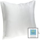 Q1p01-qs Pc Percent Pure Silk Facial Beauty Pillowcase White 696723457605
