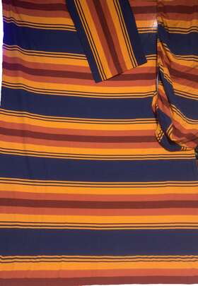 Pendleton 008889225989 3-piece Cotton Flannel Sheet Set Twin Size Grand Canyon Multi Stripe