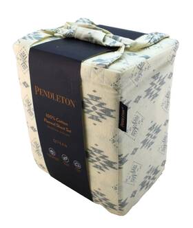 Pendleton 008889352173 New Queen Size Native Birch Ivory Flannel Sheet Set Fits 17 Inch Mattress Pendleton 008889352173 New Queen Size Native Birch Ivory Flannel Sheet Set Fits 17 Inch Mattress