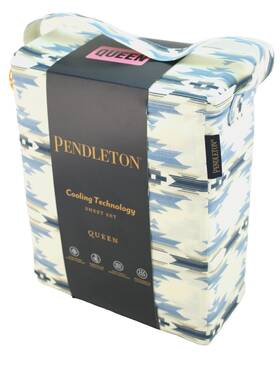 Pendleton 008889408375 New Queen Size Moonlit Mesa Cooling Tech Sheet Set Fit 17 Inch Mattress