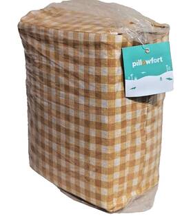 Pillowfort 191908458021 Full Size Bed Sheets 4 Piece Set Plaid Print By 100% Cotton