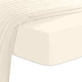 Pizuna 840135611807 Pure 100% Cotton King Fitted Sheet Only Luxurious 400 Thread Count Long Stap