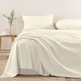 Pizuna 840135668108 Pure 100% Cotton Flat Sheets Only King Ivory 1 Pc 600 Thread Count Lon Pizuna 840135668108 Pure 100% Cotton Flat Sheets Only King Ivory 1 Pc 600 Thread Count Lon