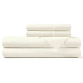 Pizuna 905526082771 Cotton Sheets Twin Size 100% Long Staple Percale Wi