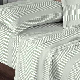 Pizuna 905526097850 Pure 100% Cotton Sheets Twin Size Luxurious 400 Thread Count Long Stap