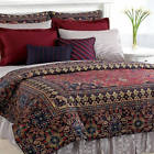 Poet Society Ralph Lauren New 185 450 Tc Poets Navy Stripe King Fitted Sheet 886087006292