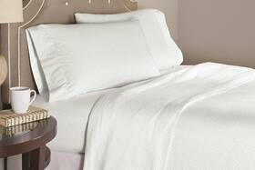 200blaursstw Pointehaven Sheet Set Twin Blue Aura