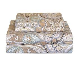 200p-x-cedar Pointehaven Bedding 3 Pieces Twin Xl 100% Cotton Percale Sheets- Printed Bed