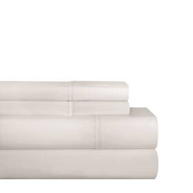 Pointehaven 641361514920 200whitessqn Sheet Set Queen White
