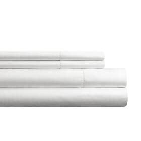 Pointehaven 810001153847 525 Thread Count 100% Long Staple Cotton Oversized Queen White Deep Pocket Su