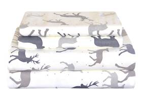 Pointehaven 812194023501 Flannel 170 Gsm Sheet Set Twin Xl Autumn Deer Pointehaven 812194023501 Flannel 170 Gsm Sheet Set Twin Xl Autumn Deer