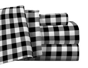 Pointehaven 812194027714 Flannel Deep Pocket Set With Oversized Flat Sheet Queen Milton