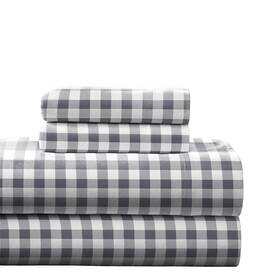 F180qnshtsch Pointehaven 812194027899 180 Gsm Cotton Flannel Sheet Set - Queen Checkerboard Grey F180qnshtsch Pointehaven 812194027899 180 Gsm Cotton Flannel Sheet Set - Queen Checkerboard Grey