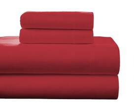 Pointehaven 812194028728 Flannel Deep Pocket Set With Oversized Flat Sheet California King Rococco Red Pointehaven 812194028728 Flannel Deep Pocket Set With Oversized Flat Sheet California King Rococco Red