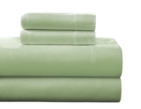 Pointehaven 875108005932 Heavy Weight Flannel Cotton Sheet Set Queen Sage