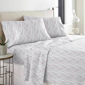 Pointehaven 875108008827 Flannel 170 Gsm Sheet Setfull Metro