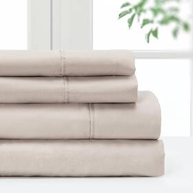 Phmicfbr90 Pointehaven Bedding Twin Bed Sheet Set- 3 Pieces Bedding- 100% Polyester Microfiber- Supe