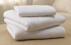 Mdtdealerpk2 Polyester -case Sheet Soft-fit Knitted Set White Cotton 6 Sets