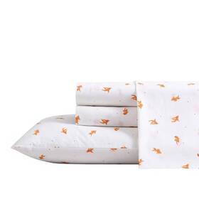 83946139 Poppy & Fritz Twin Printed Pattern Percale Cotton Sheet Set Orange Goldfish - 83946139 Poppy & Fritz Twin Printed Pattern Percale Cotton Sheet Set Orange Goldfish -