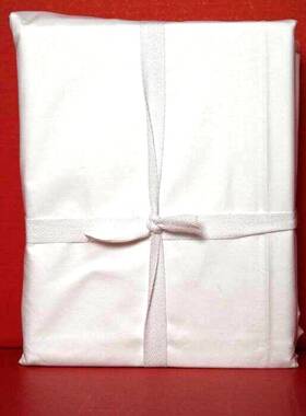1082443 Pottery Barn Italian 400-thread-count Percale Sheet Set Queen White New