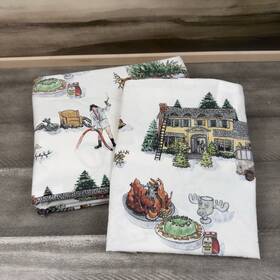 349375 Pottery Barn National Lampoons Christmas Vacation 2-piece Sheet Set Washed Read 349375 Pottery Barn National Lampoons Christmas Vacation 2-piece Sheet Set Washed Read