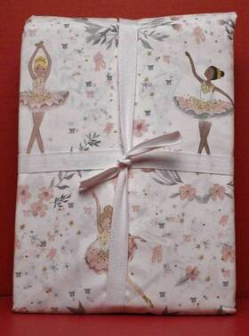 6364299 Pottery Barn Kids Ballerina Printed Organic Sheet Set Queen Pink/multi Nwt 6364299 Pottery Barn Kids Ballerina Printed Organic Sheet Set Queen Pink/multi Nwt