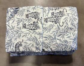 8475917 Pottery Barn Tiger Organic Percale Sheet Set New Queen