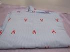 Pottery Barn Kids Tommy Hilfiger Lobsters Striped Twin Flat Sheet Pottery Barn Kids Tommy Hilfiger Lobsters Striped Twin Flat Sheet