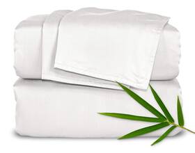 Pure Bamboo 696527995648 Queen Sheets By Genuine 100% Organic Viscose Derived From Bed Sheet