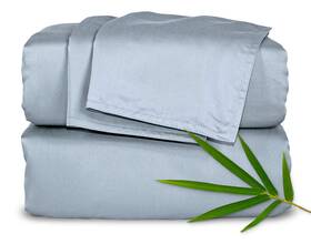 Pure Bamboo 759614708641 Sheets Twin Size Bed 3 Piece Set Genuine 100% Organic Pure Bamboo 759614708641 Sheets Twin Size Bed 3 Piece Set Genuine 100% Organic