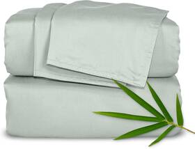 Pure Bamboo 810087950767 Twin Xl Sheets By Genuine 100% Organic Sea Glass