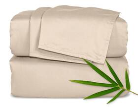 Pure Bamboo 810087951245 King Sheets Genuine 100 Organic Viscose Derived From Bed