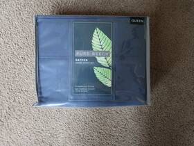 Pure Beech Sateen 807000127412 Inch - Queen Size Sheets- Color Ftnavyft- Brd New In Package Pure Beech Sateen 807000127412 Inch - Queen Size Sheets- Color Ftnavyft- Brd New In Package
