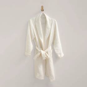 Purecare 782717115436 Dr. Weil Featherweight Robe Ecru In Size Large-x-large