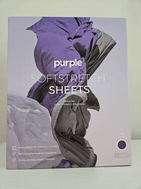 Purple 815068015299 Brand Softstretch Queen Sheet Set Deep Bamboo Based Soft Cool Nib Purple 815068015299 Brand Softstretch Queen Sheet Set Deep Bamboo Based Soft Cool Nib