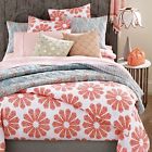 O1043 Queen Fitted Chevron Rose Robshaw John Sheet Pondicherry