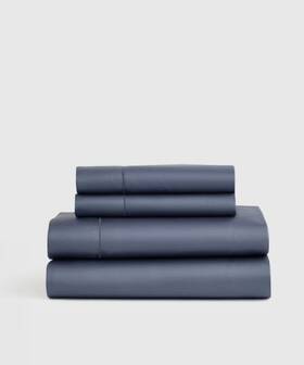 71319 Quince Nwt Giza Cotton Sheet Set 4 Piece King Mineral Sheets Luxury Ret 159.90