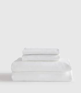 Qnjrg39472 Quince Nwot Bamboo 4 Piece Sheet Set King White Sheets Flat Fitted 2 Pillowcases Qnjrg39472 Quince Nwot Bamboo 4 Piece Sheet Set King White Sheets Flat Fitted 2 Pillowcases