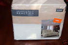 Radiant Kenneth Cole 4 Pc King Sheet Set Reaction Home 400 Tc Ivory Tan Bed New 610792075645